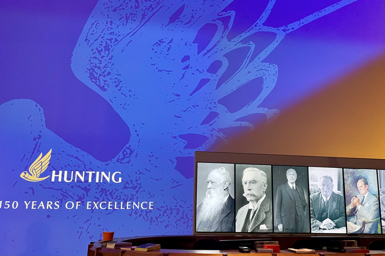 Hunting plc celebrate 150 years of innovation and technological development