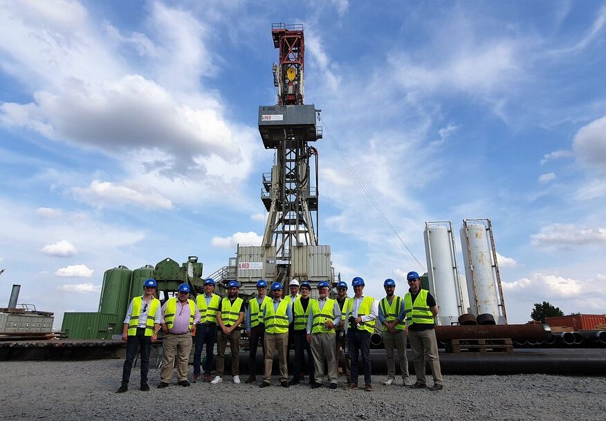 Site visit to Erfelden development onshore